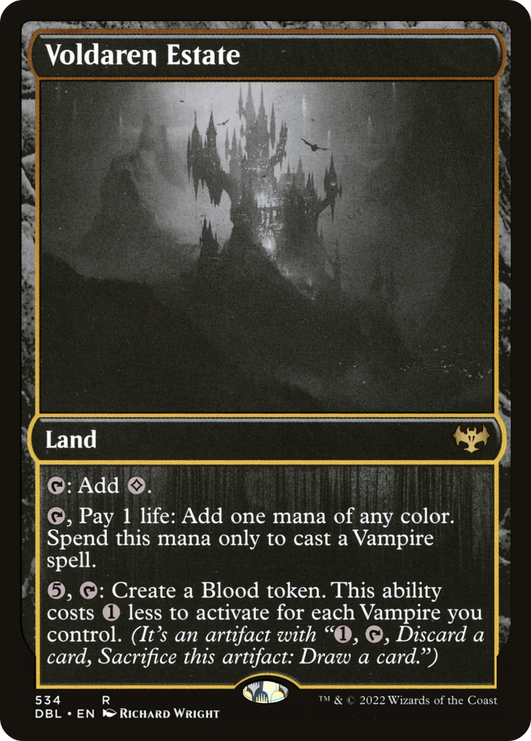 Voldaren Estate (DBL-534) [Innistrad: Double Feature] Foil