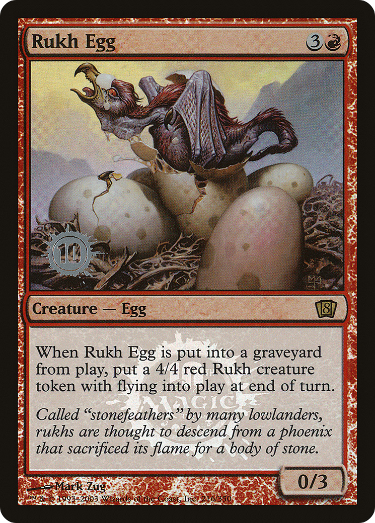 Rukh Egg (LARP-216) [Eighth Edition Promos] Foil