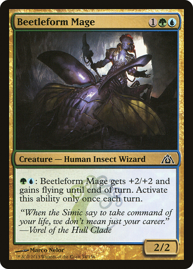 Beetleform Mage (DGM-054) [Dragon's Maze] Foil