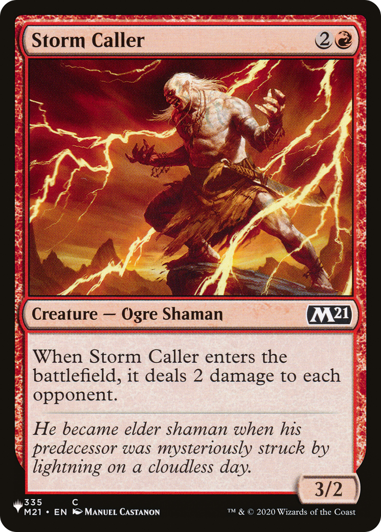 Storm Caller (LIST-335/274) [The List]
