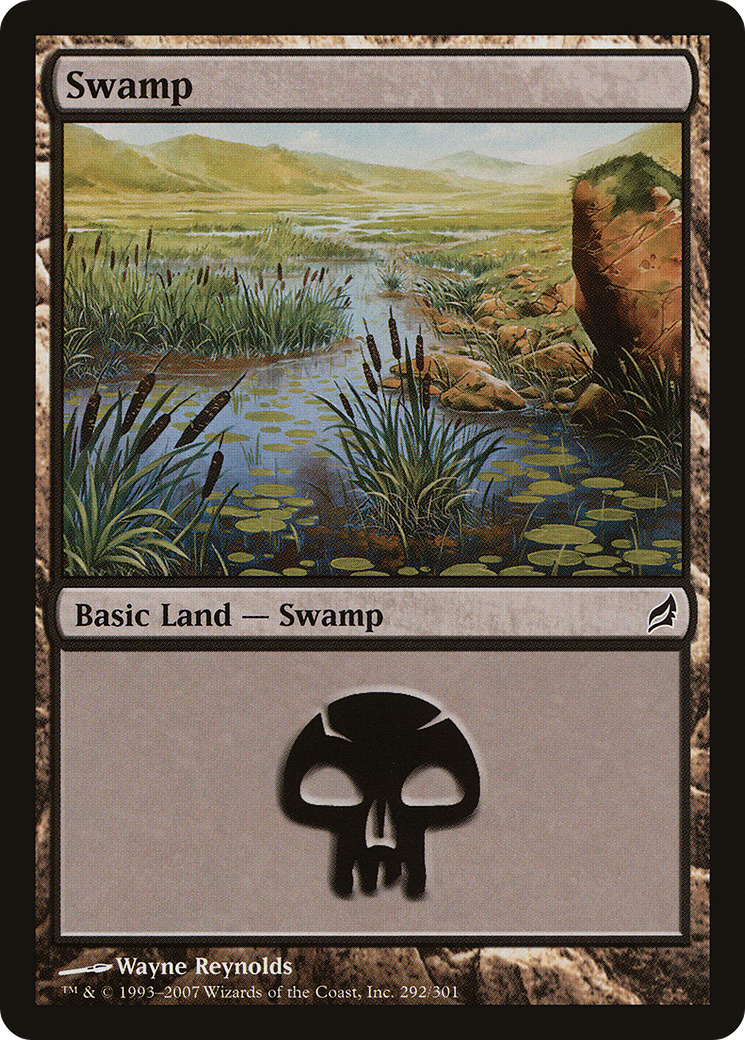 Swamp (LRW-292) [Lorwyn] Foil