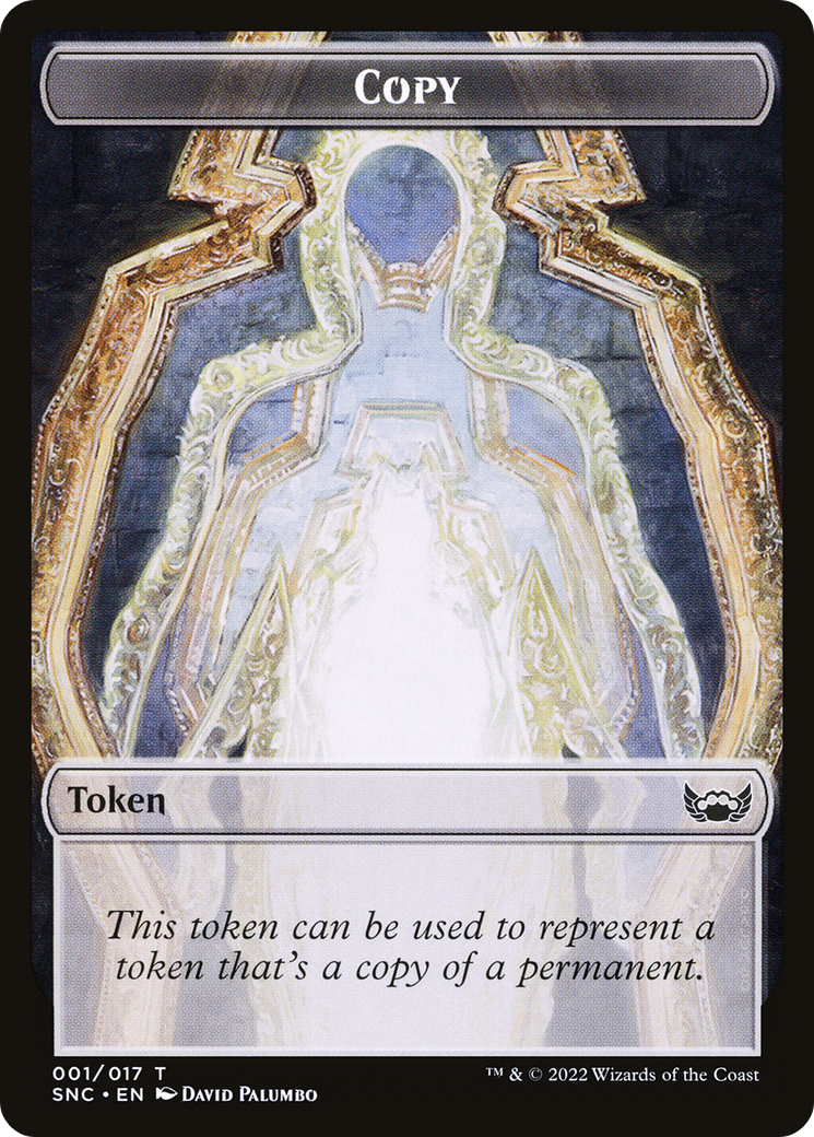 Copy (TSNC-001) [Streets of New Capenna Tokens] Foil