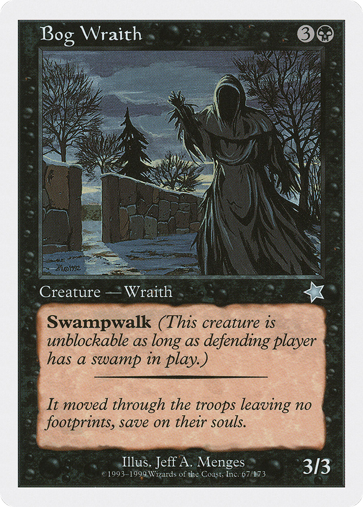 Bog Wraith (S99-067) [Starter 1999]