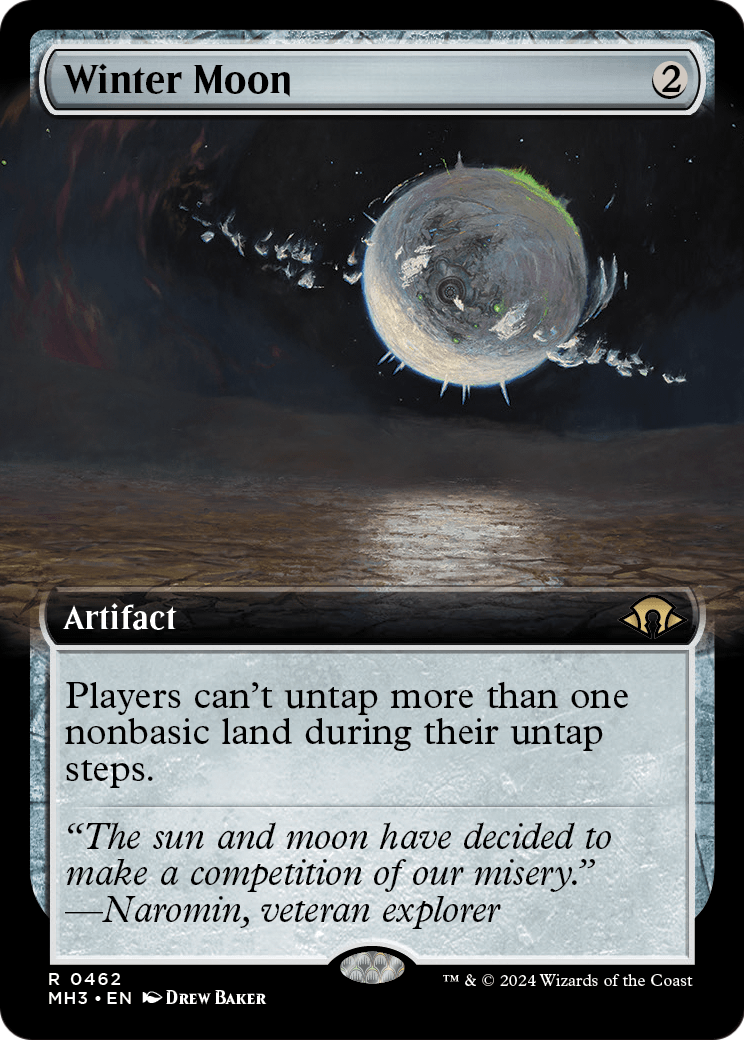 Winter Moon (Extended Art) (MH3-462) [Modern Horizons 3]