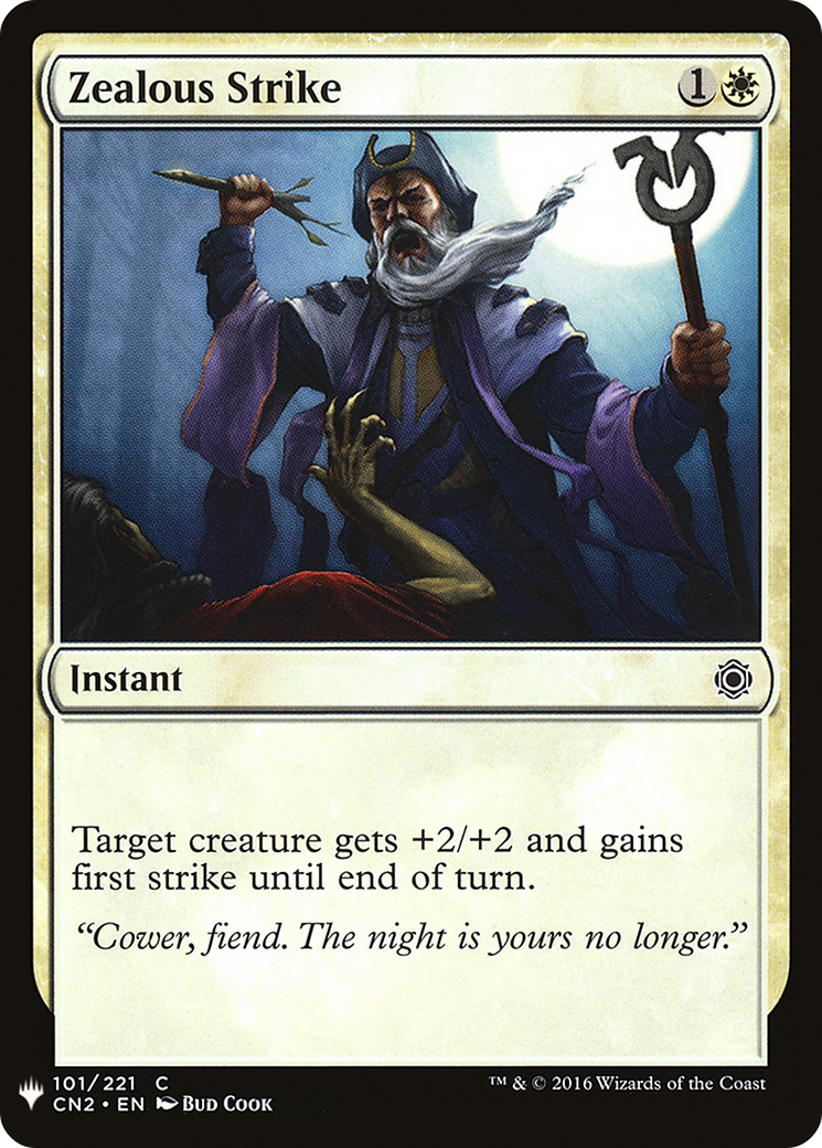 Zealous Strike (LIST-101) [The List]
