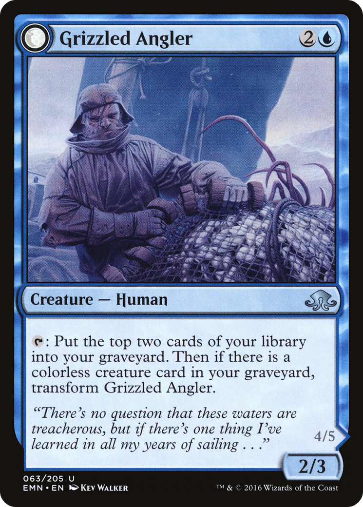 Grizzled Angler (EMN-063) [Eldritch Moon] Foil