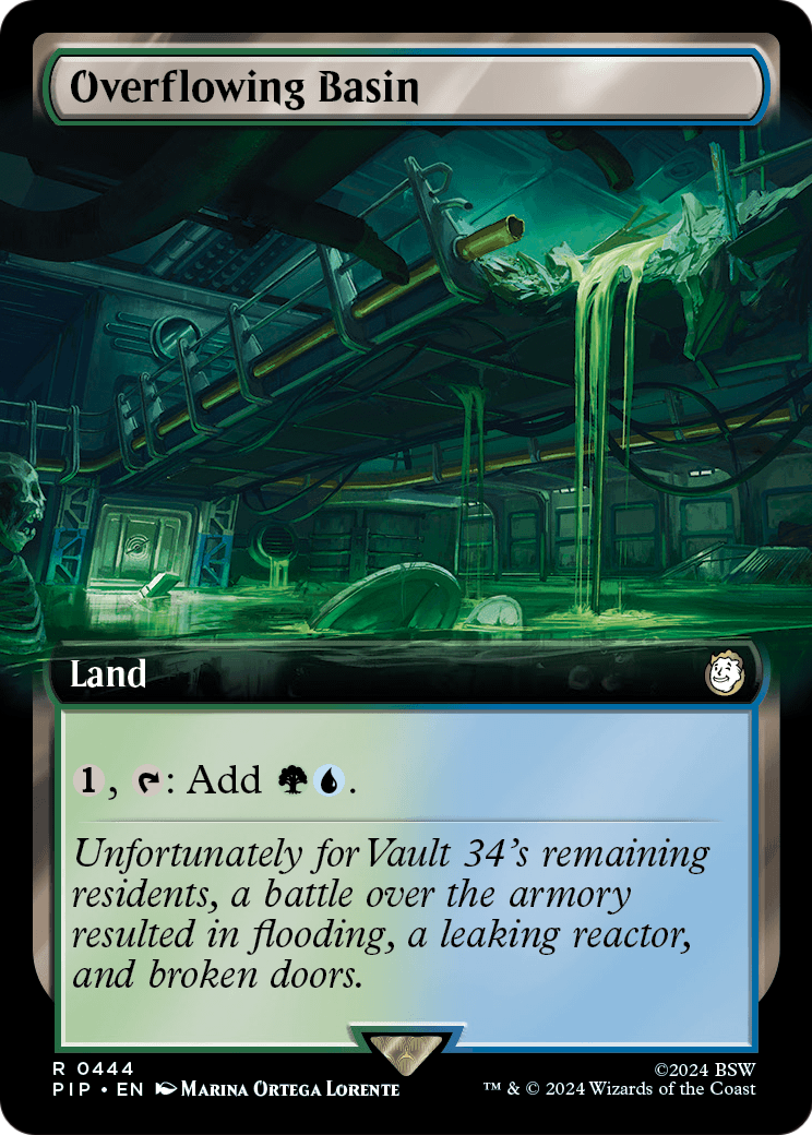 Overflowing Basin (Extended Art) (PIP-444) [Fallout]