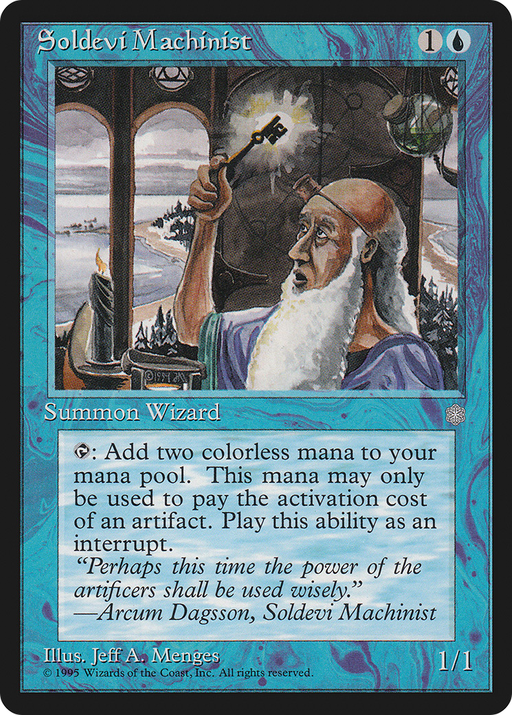 Soldevi Machinist [Ice Age]