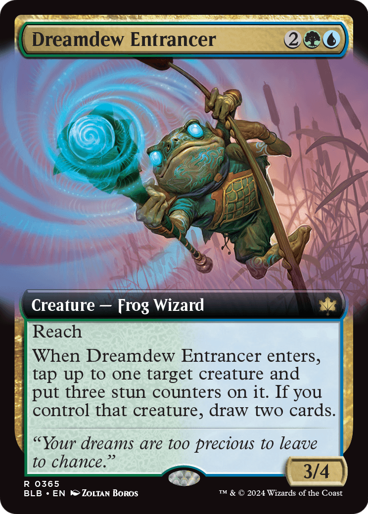 Dreamdew Entrancer (Extended Art) (BLB-365) [Bloomburrow]