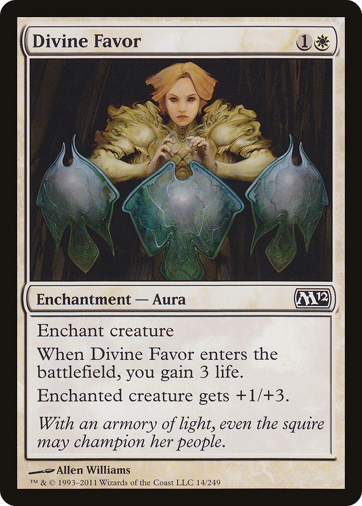 Divine Favor (M12-014) [Magic 2012]