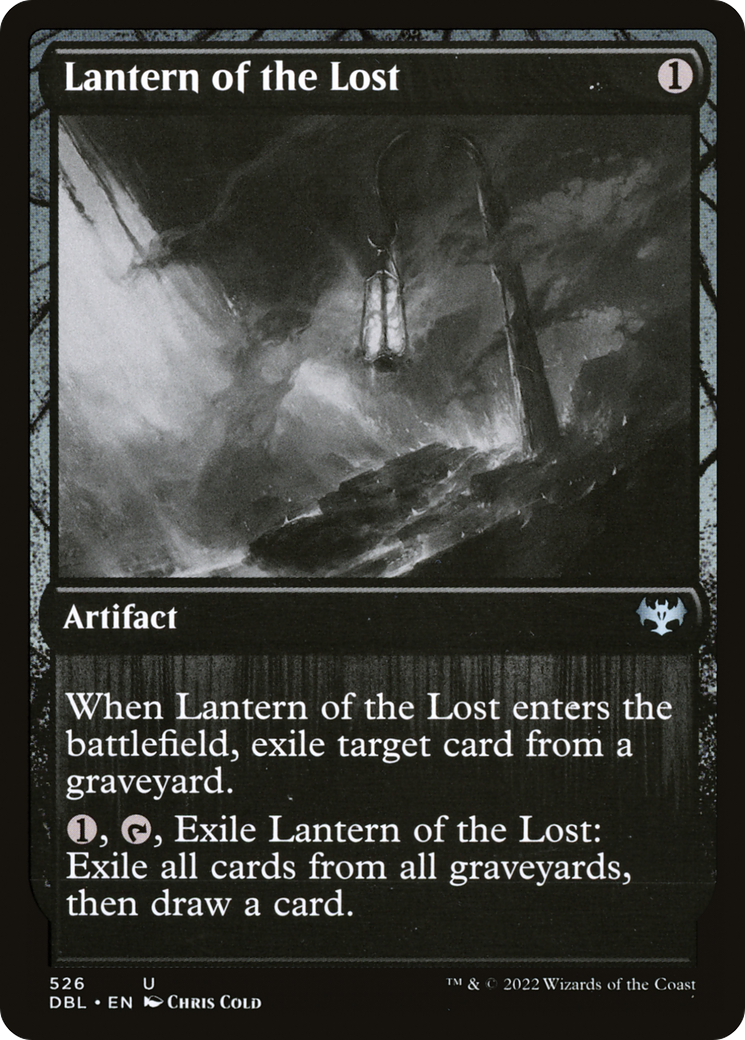 Lantern of the Lost (DBL-526) [Innistrad: Double Feature] Foil