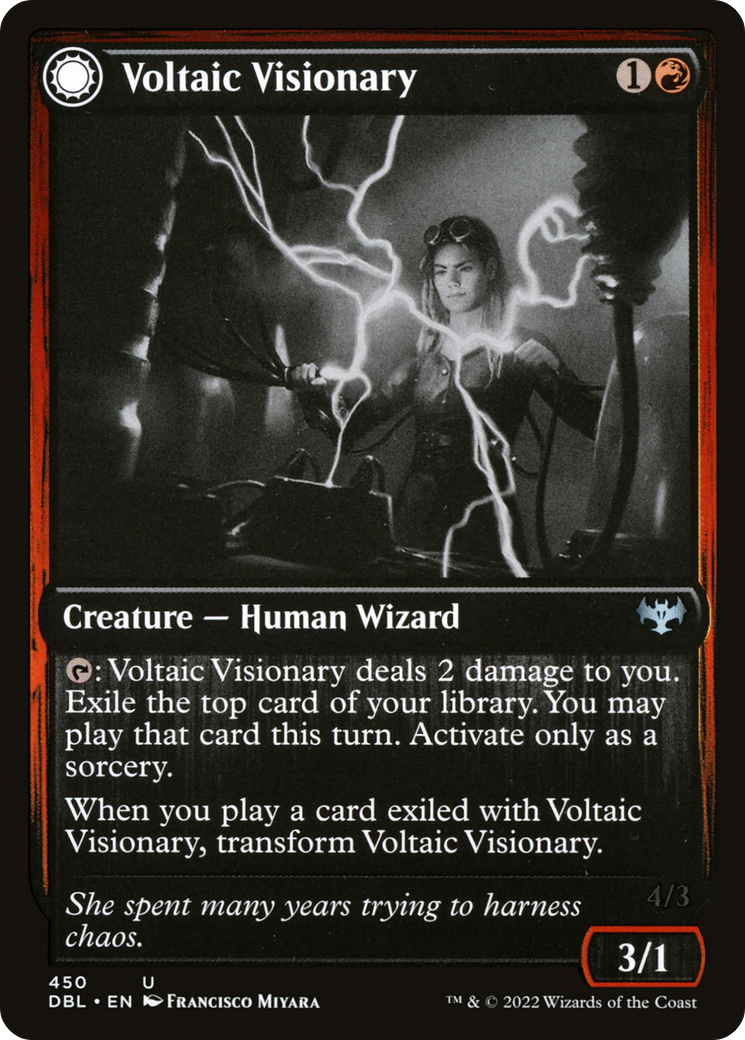 Voltaic Visionary (DBL-450) [Innistrad: Double Feature]