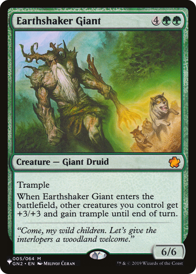 Earthshaker Giant (LIST-005/064) [The List]