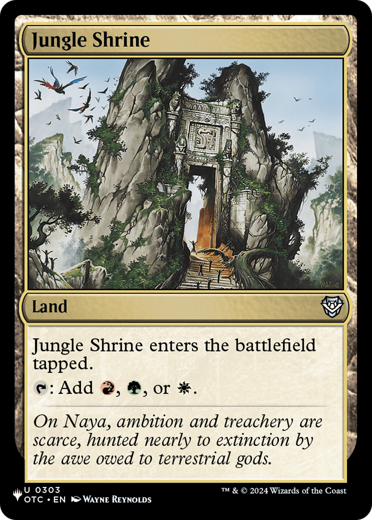 Jungle Shrine (OTC) (LIST-303) [The List]