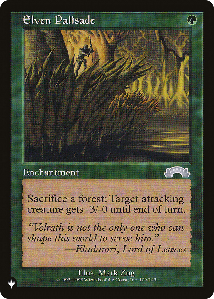 Elven Palisade - The List [The List]