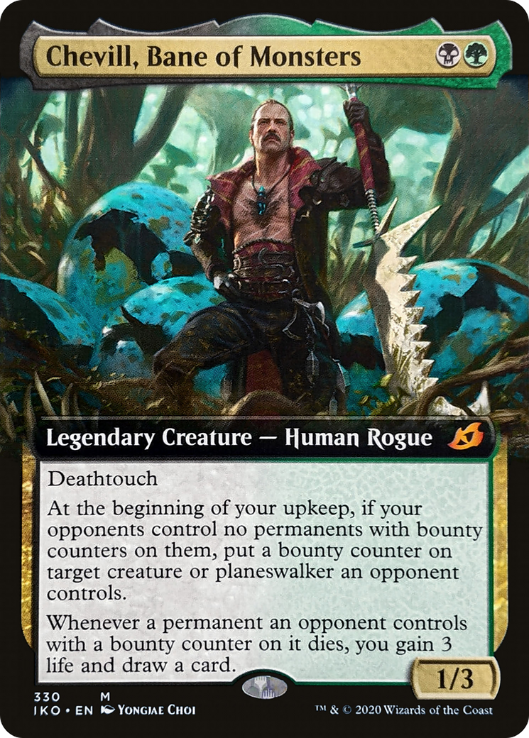 Chevill, Bane of Monsters (Extended Art) (IKO-330) [Ikoria: Lair of Behemoths]