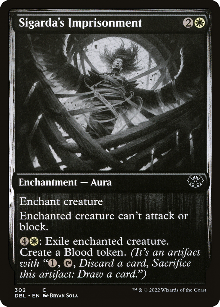 Sigarda's Imprisonment (DBL-302) [Innistrad: Double Feature] Foil