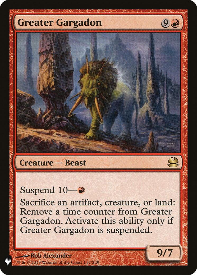Greater Gargadon (LIST-117) [The List]