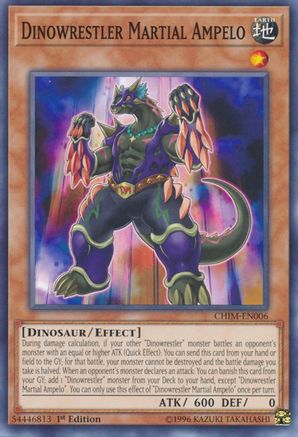 Dinowrestler Martial Ampelo (Common) (CHIM-EN006) - Chaos Impact Unlimited