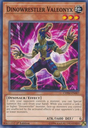 Dinowrestler Valeonyx (Common) (CHIM-EN007) - Chaos Impact Unlimited