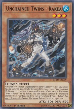 Unchained Twins - Rakea (Rare) (CHIM-EN009) - Chaos Impact Unlimited