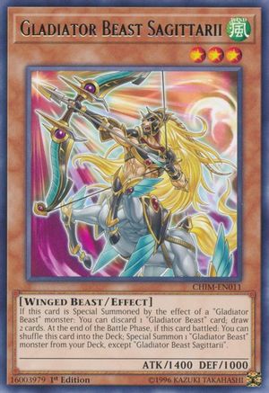 Gladiator Beast Sagittarii (Rare) (CHIM-EN011) - Chaos Impact Unlimited