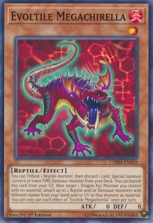Evoltile Megachirella (Common) (CHIM-EN020) - Chaos Impact Unlimited