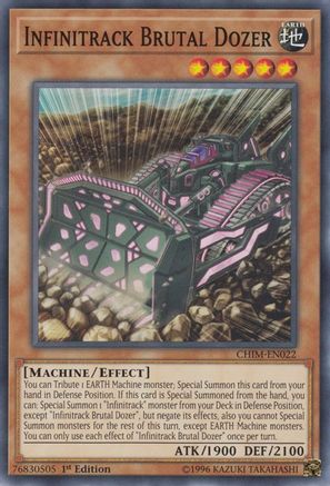 Infinitrack Brutal Dozer (Common) (CHIM-EN022) - Chaos Impact 1st Edition