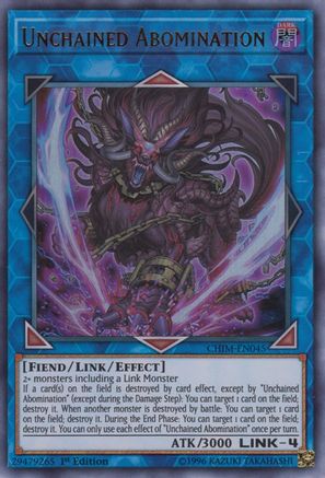 Unchained Abomination (Ultra Rare) (CHIM-EN045) - Chaos Impact 1st Edition