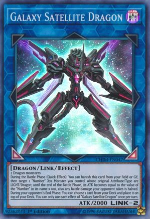 Galaxy Satellite Dragon (Super Rare) (CHIM-EN047) - Chaos Impact 1st Edition