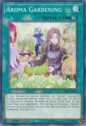 Aroma Gardening (Common) (CHIM-EN059) - Chaos Impact 1st Edition