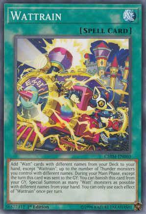 Wattrain (Common) (CHIM-EN060) - Chaos Impact Unlimited
