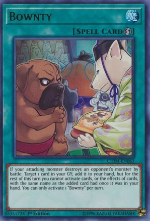 Bownty (Ultra Rare) (CHIM-EN063) - Chaos Impact 1st Edition