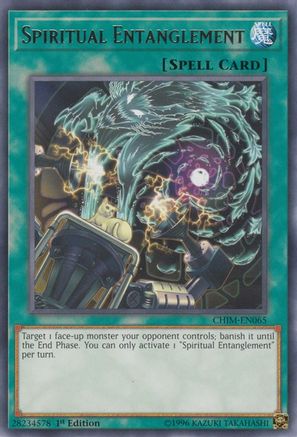 Spiritual Entanglement (Rare) (CHIM-EN065) - Chaos Impact Unlimited