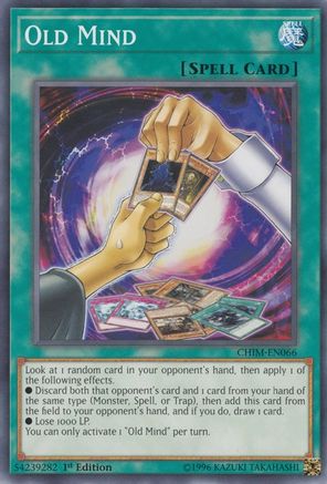 Old Mind (Common) (CHIM-EN066) - Chaos Impact Unlimited