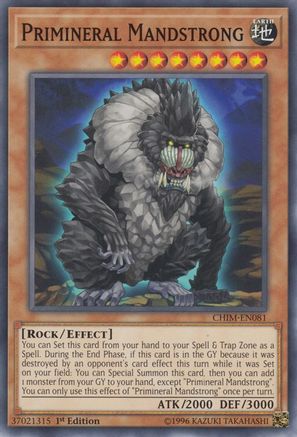 Primineral Mandstrong (Common) (CHIM-EN081) - Chaos Impact 1st Edition