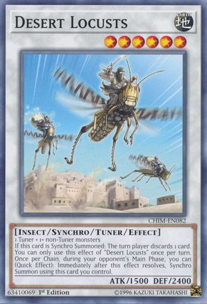 Desert Locusts (Common) (CHIM-EN082) - Chaos Impact 1st Edition