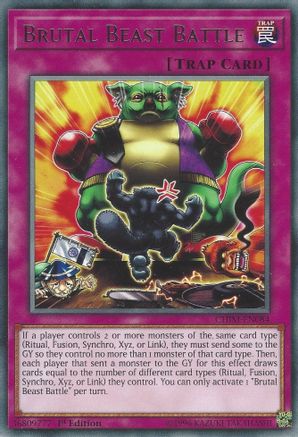 Brutal Beast Battle (Rare) (CHIM-EN084) - Chaos Impact 1st Edition