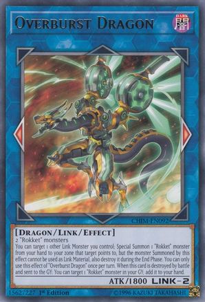Overburst Dragon (Rare) (CHIM-EN092) - Chaos Impact 1st Edition