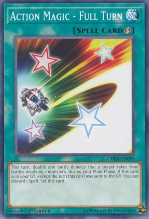 Action Magic - Full Turn (Common) (CHIM-EN093) - Chaos Impact 1st Edition