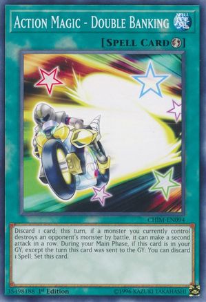 Action Magic - Double Banking (Common) (CHIM-EN094) - Chaos Impact Unlimited
