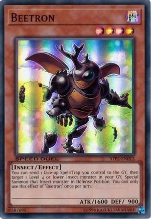 Beetron (Super Rare) (STP2-EN012) - Speed Duel: Tournament Pack 2 Unlimited