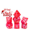 Gate Keeper Games - Aether Dice - 'Ol' Saint Nick' (Christmas) 7 Die Set