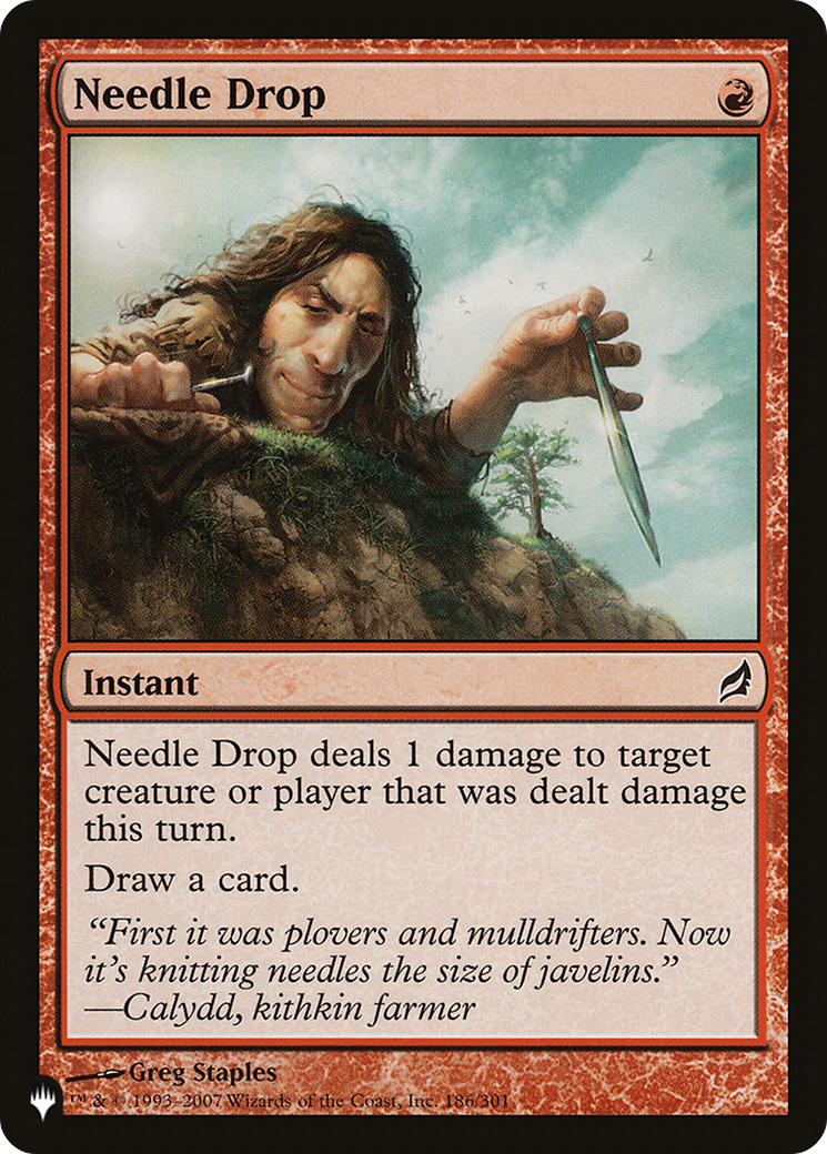 Needle Drop (LIST-186/301) [The List]