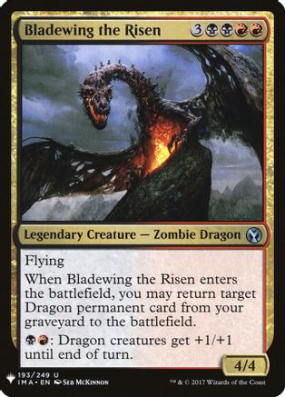 Bladewing the Risen (LIST-193) [The List Reprints]