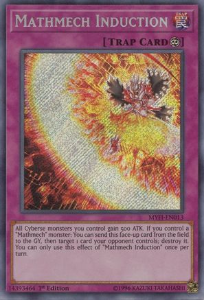 Mathmech Induction (Secret Rare) (MYFI-EN013) - Mystic Fighters 1st Edition