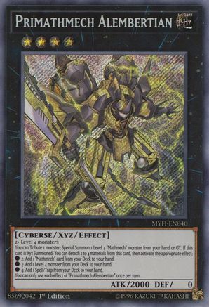 Primathmech Alembertian (Secret Rare) (MYFI-EN040) - Mystic Fighters 1st Edition