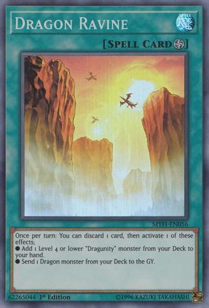 Dragon Ravine (Super Rare) (MYFI-EN056) - Mystic Fighters 1st Edition