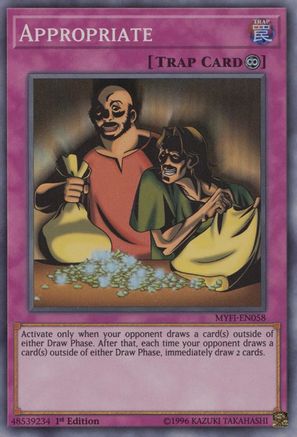 Appropriate (Super Rare) (MYFI-EN058) - Mystic Fighters 1st Edition