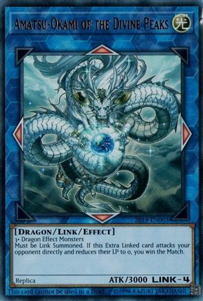 Amatsu-Okami of the Divine Peaks (Ultra Rare) (2019-EN003) - World Championship Series Limited